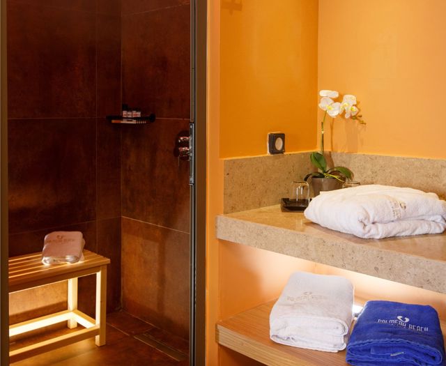 Palmera Beach Hotel Superior Deluxe Suite Steam Shower And Jacuzzi 2