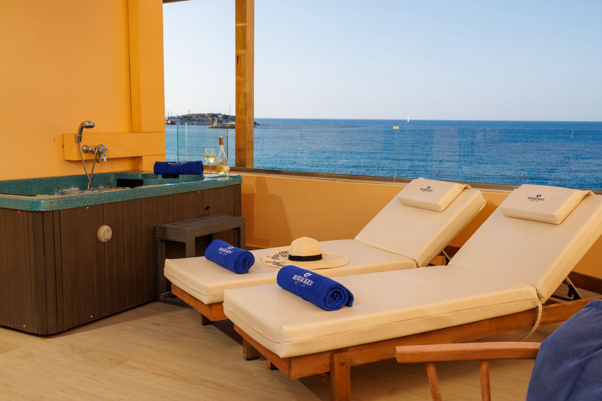 Palmera Beach Hotel Deluxe Room Sea View Outdoor Jacuzzi 7