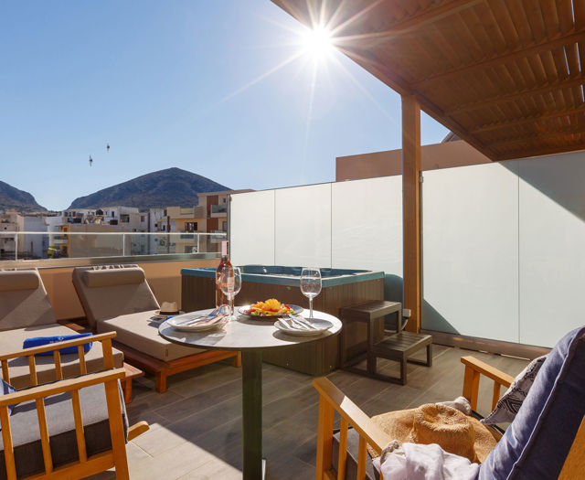 Palmera Beach Hotel Deluxe Room City View Outdoor Jacuzzi 1450