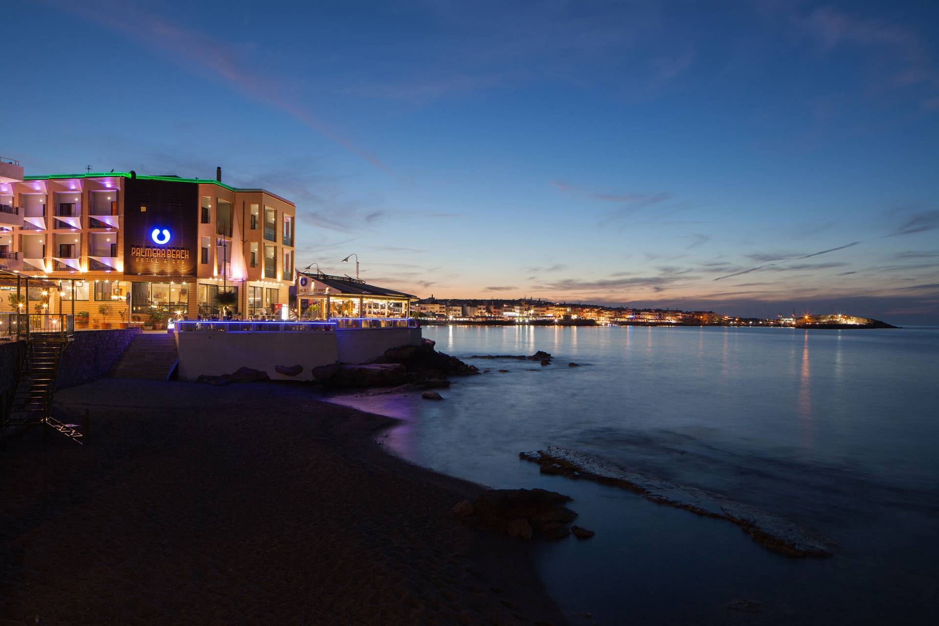 Hotel Palmera Beach Location Night View A