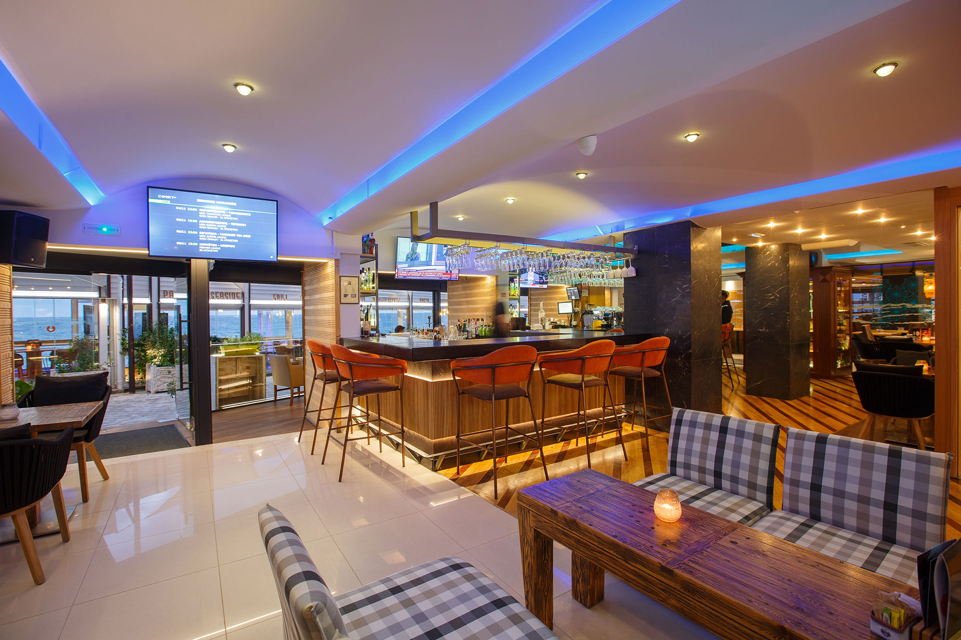 Palmera Beach Hotel Main Bar Cafe 2