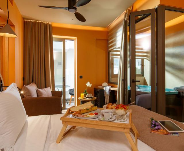 Palmera Beach Hotel Superior Deluxe Suite Steam Shower And Jacuzzi 9314