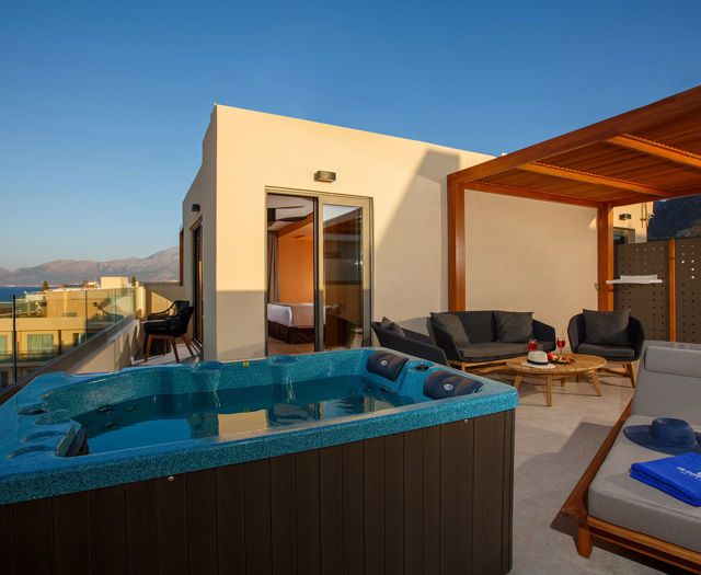 Palmera Beach Hotel Superior Deluxe Suite Sea View Jacuzzi 3872