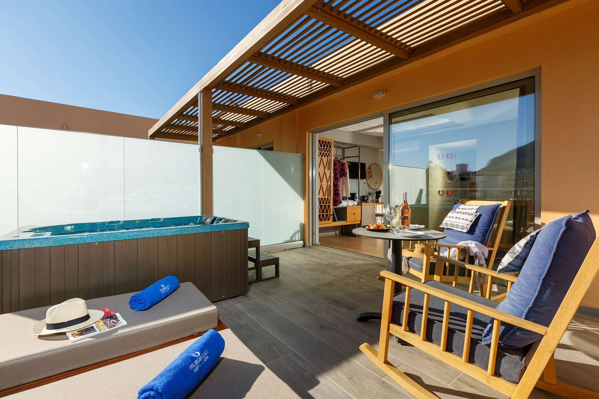 Palmera Beach Hotel Deluxe Room City View Outdoor Jacuzzi 1464